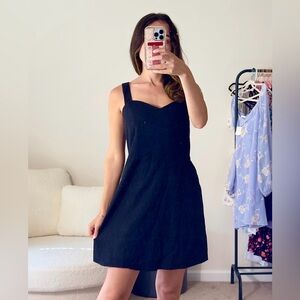 new with tags altar'd state black sweetheart neckline dress
